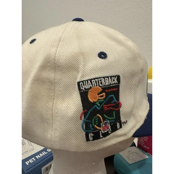 Dallas Cowboys Michael Irvin Vtg Snapback hat by AJD Corp 1992 QB CLUB Read